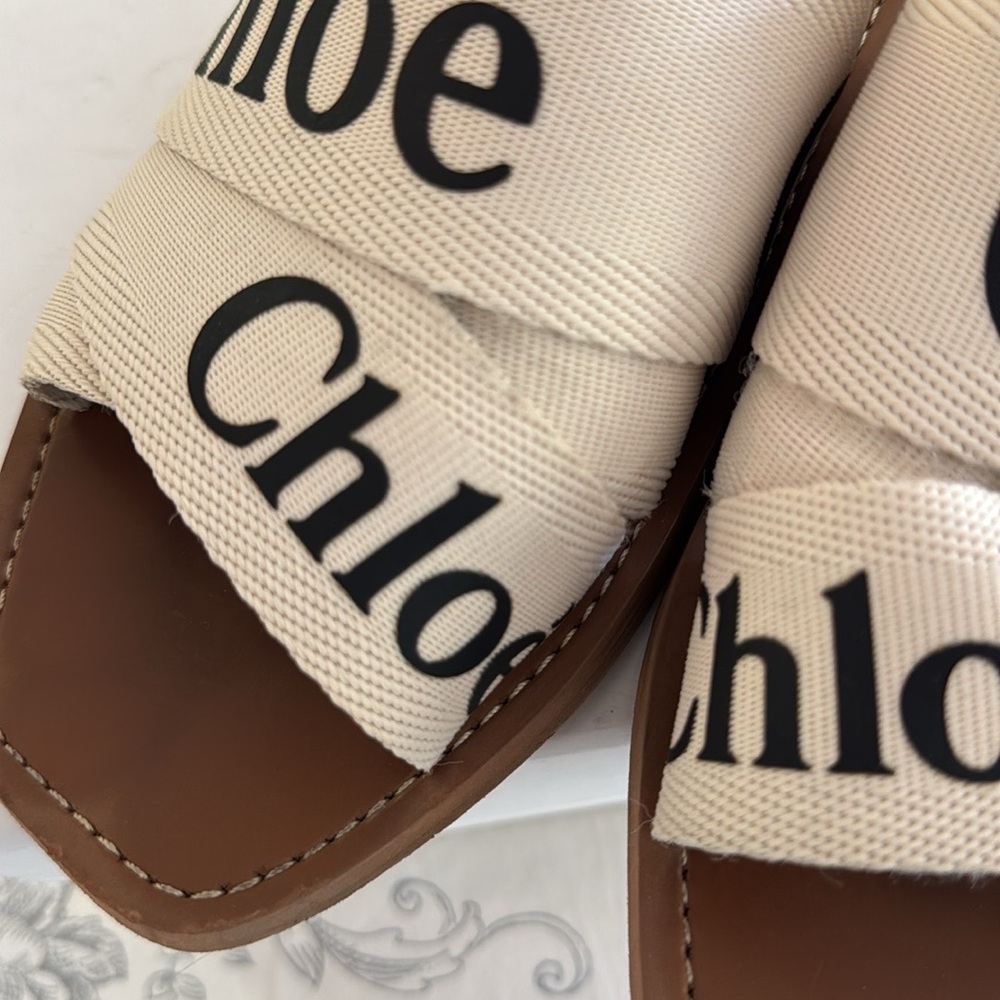 Chloe Woody Sandal Size 40/US 9 - Picture 8 of 13